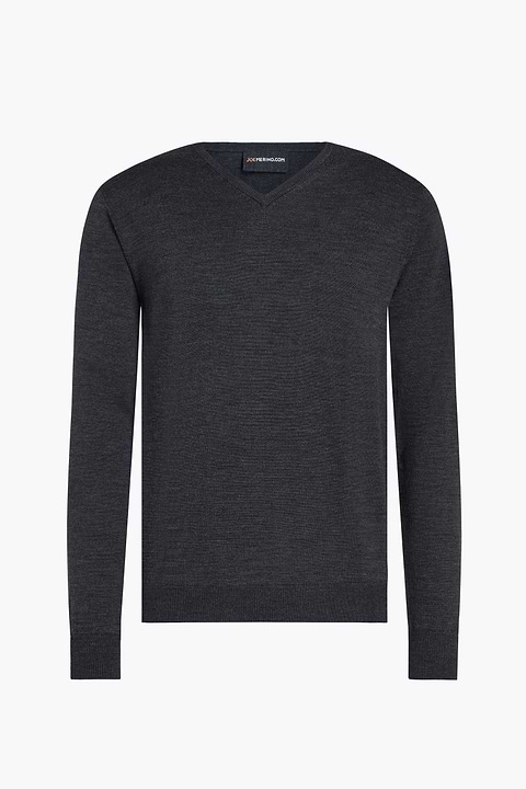 V-Neck Heavy Antracite Grey - Base Image