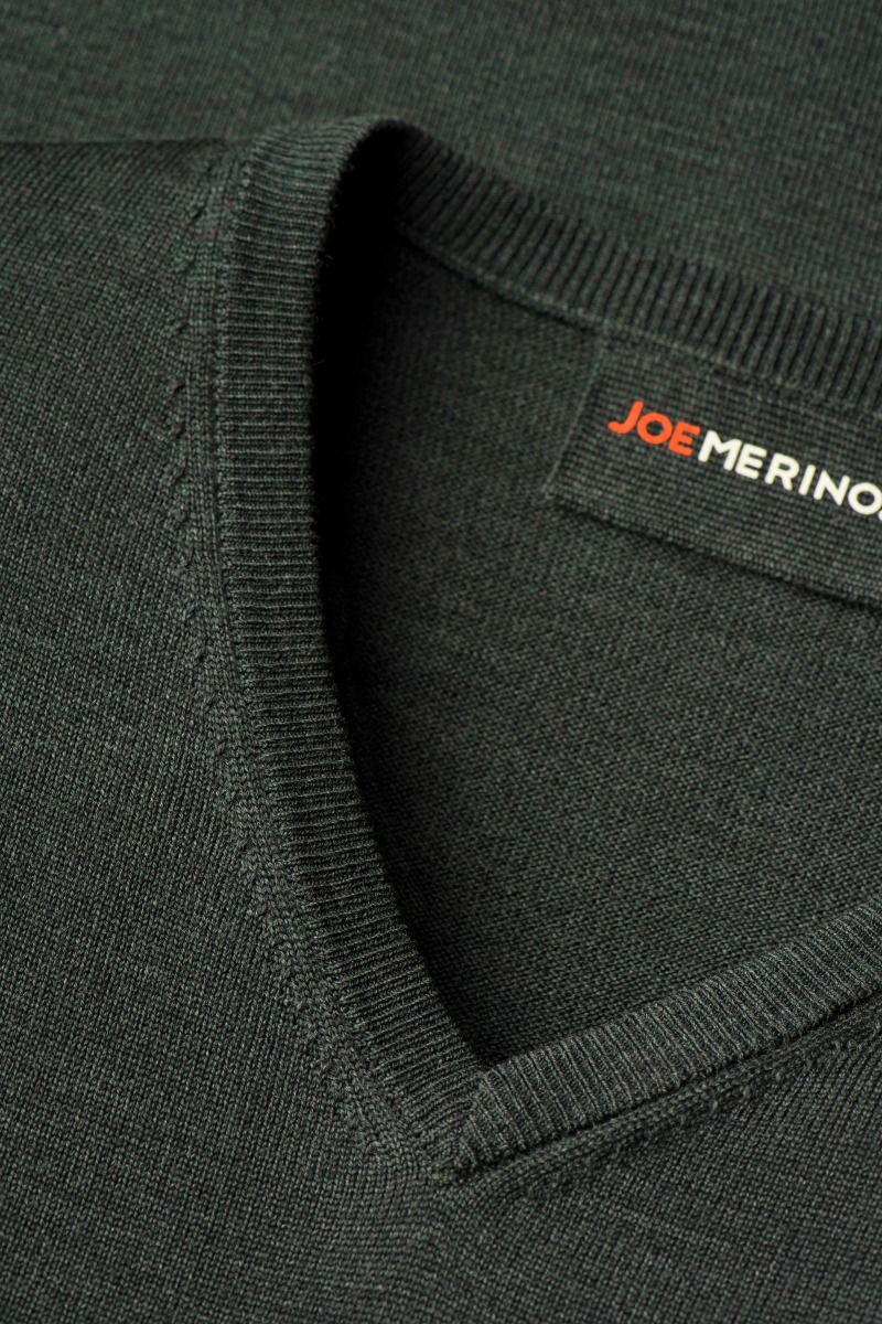 V-Neck Heavy British Green