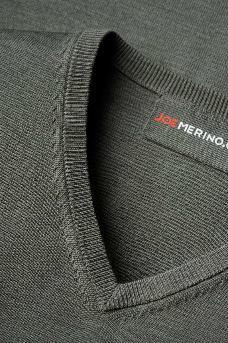 V-Neck Heavy Million Dollar Green