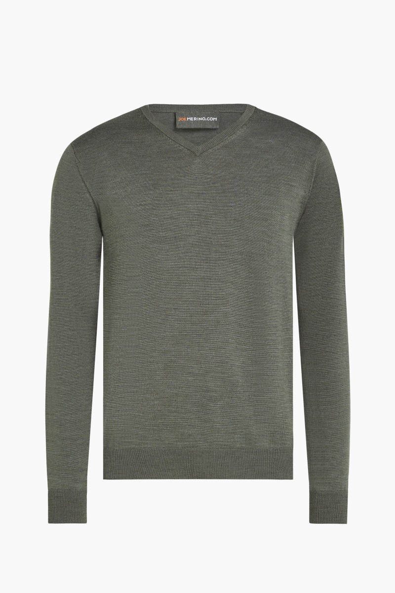 V-Neck Heavy Million Dollar Green