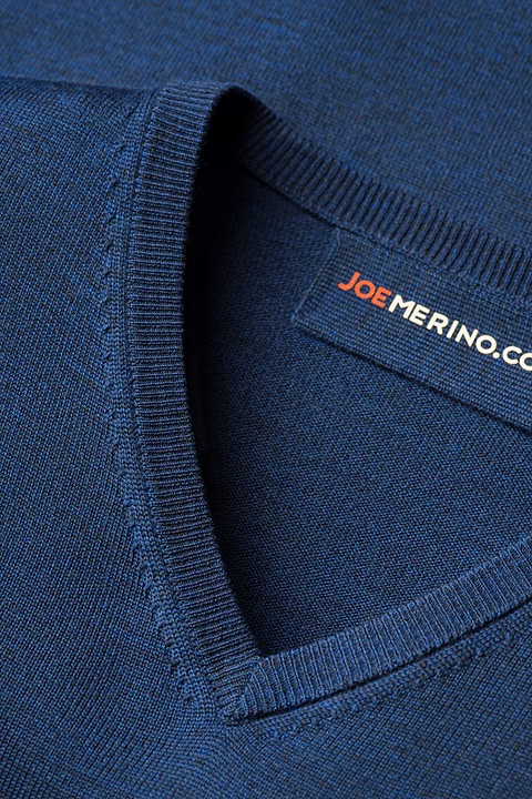 V-Neck Heavy New Navy - Base Image