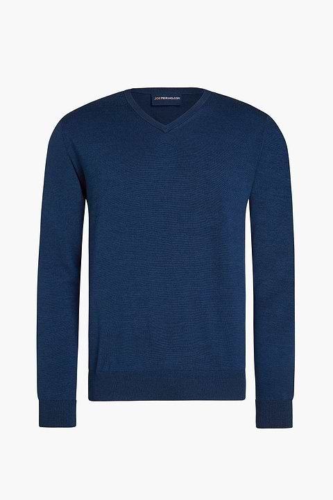 V-Neck Heavy New Navy - Base Image