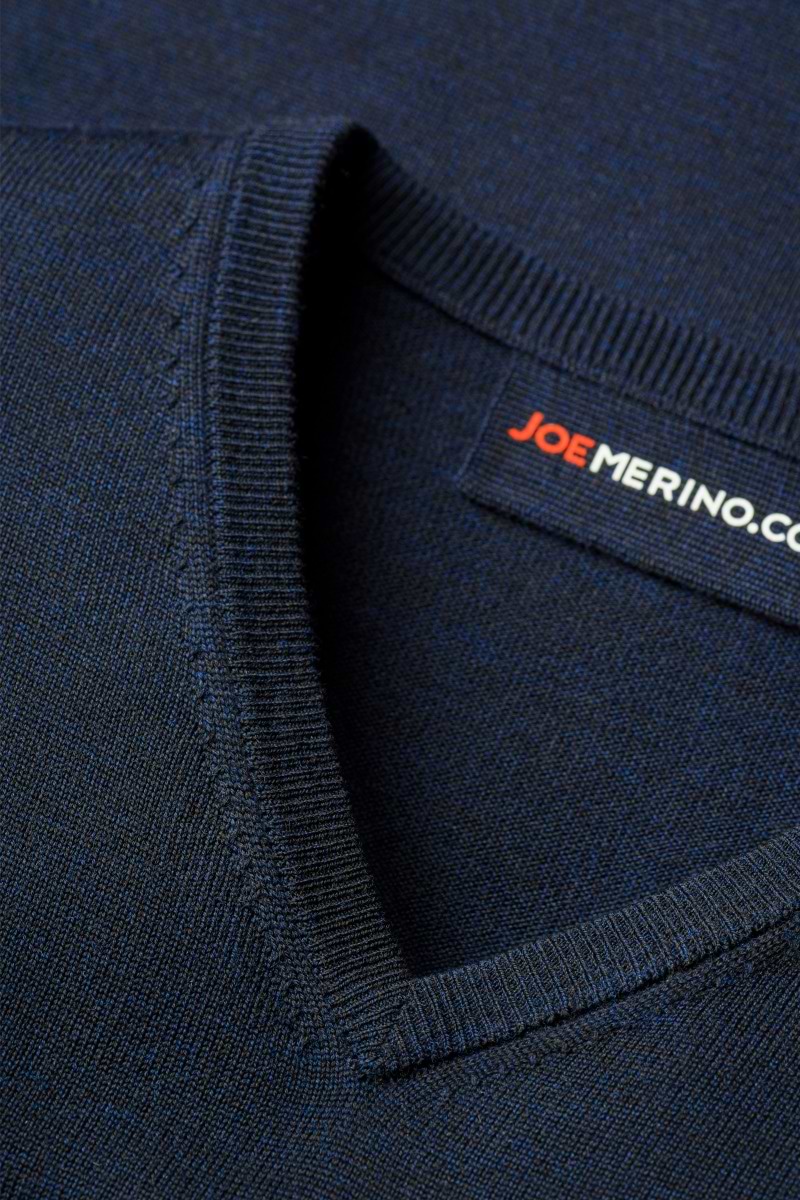 V-Neck Heavy True Navy