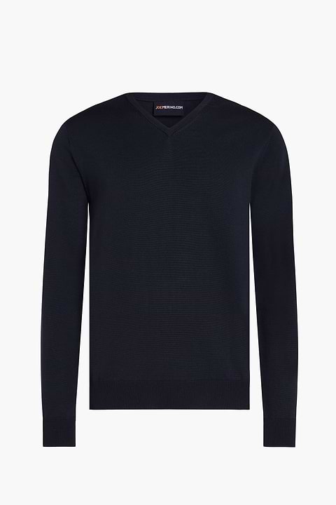 V-Neck Heavy Very Dark Navy - Base Image