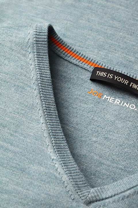 Joe V-neck Mythos Blue - Base Image