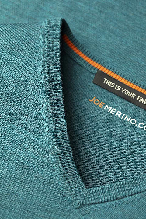 Joe V-Neck Petrol Bay - Base Image