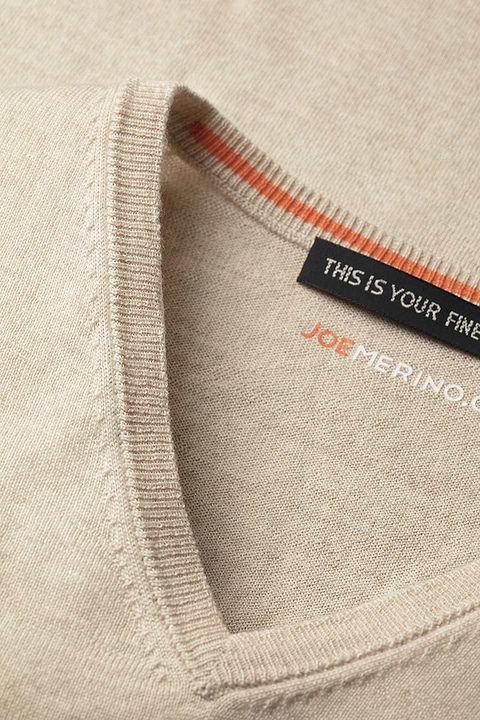 Joe V-neck Extra Long Sparkling Champagne - Base Image