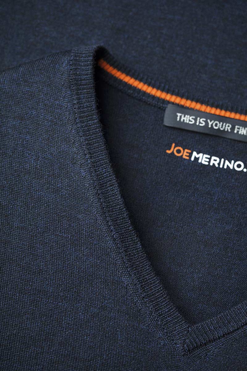 Joe V-Neck True Navy