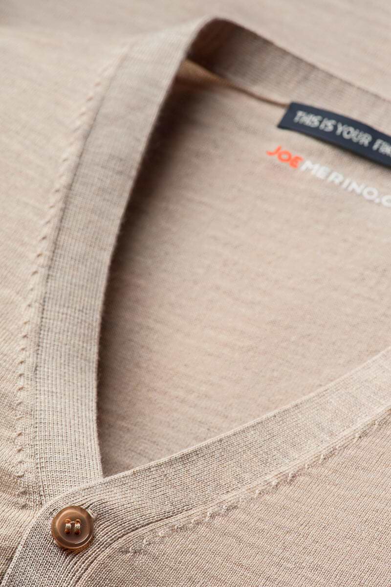 Joe Gilet Desert Beige