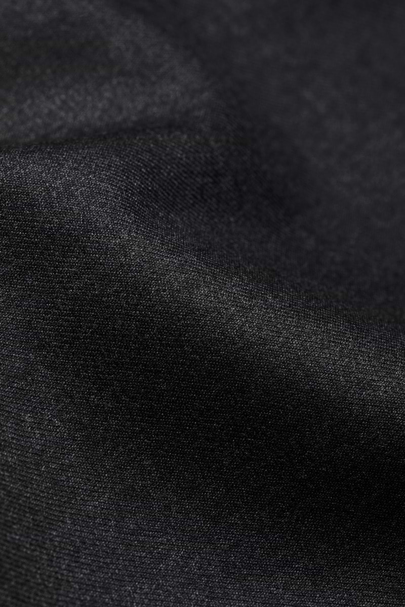 Brushed Woven Shirt Antracite Grey