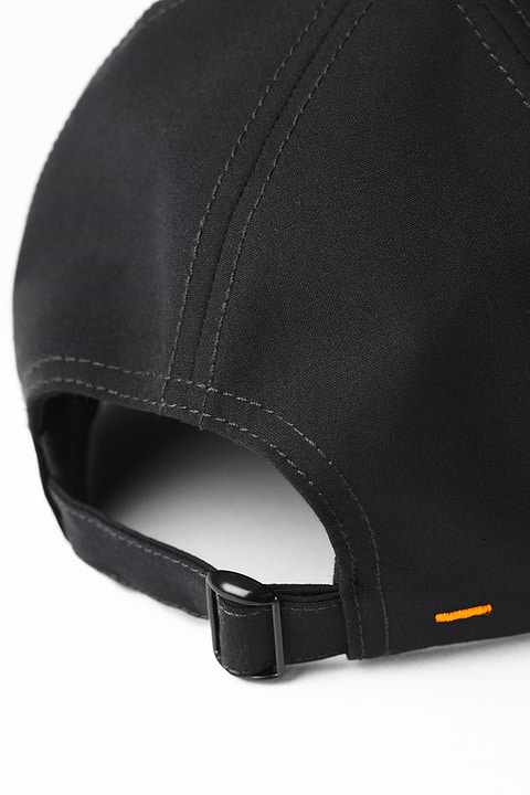 Rain Baseball Cap Deep Black - Base Image