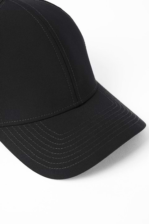 Rain Baseball Cap Deep Black - Base Image