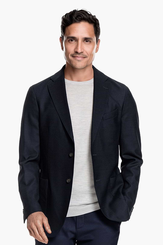 Blazer Woven Navy - Base Image