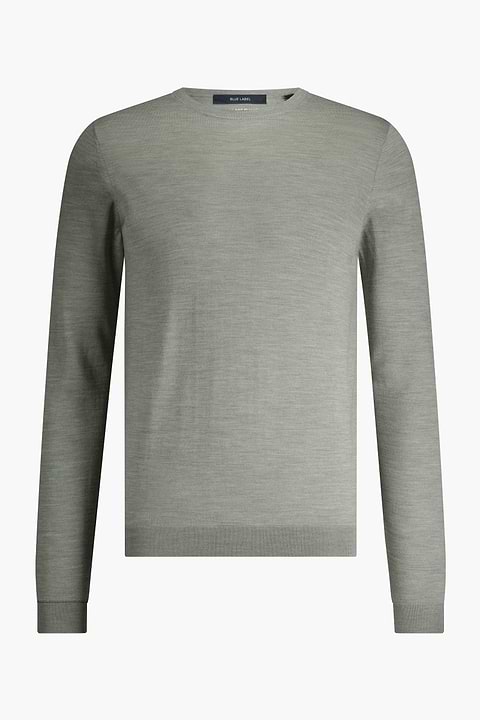 Blue Label Classic Crew Hazy Green - Base Image