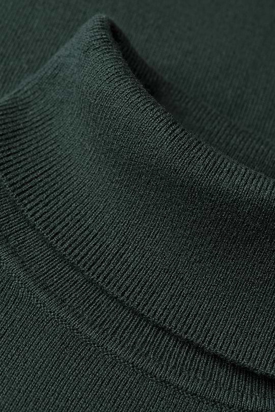 Blue Label Merino Cashmere Col Deep Green - Base Image