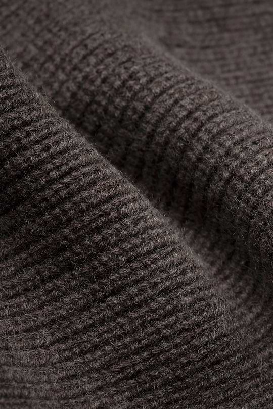 Blue Label Merino Cashmere Scarf Oak Brown - Base Image
