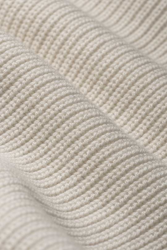 Blue Label Merino Cashmere Scarf Wool White - Base Image