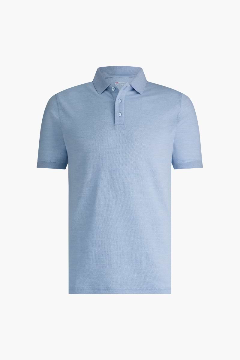 Blue Label Polo Pique Blue Argentina