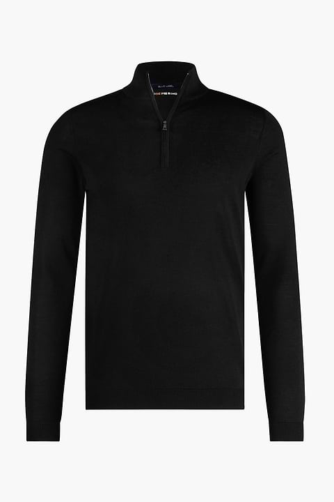 Blue Label Zip Deep Black - Base Image