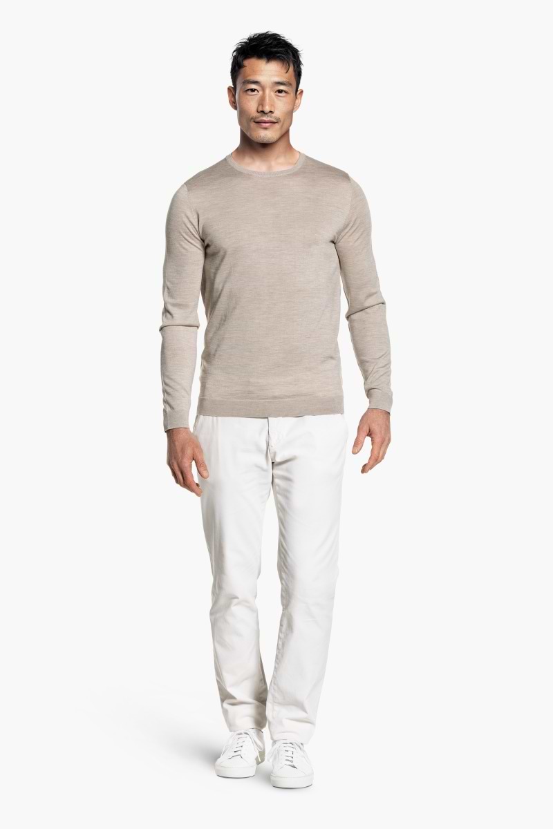 Blue Label Classic Crew Limestone Beige