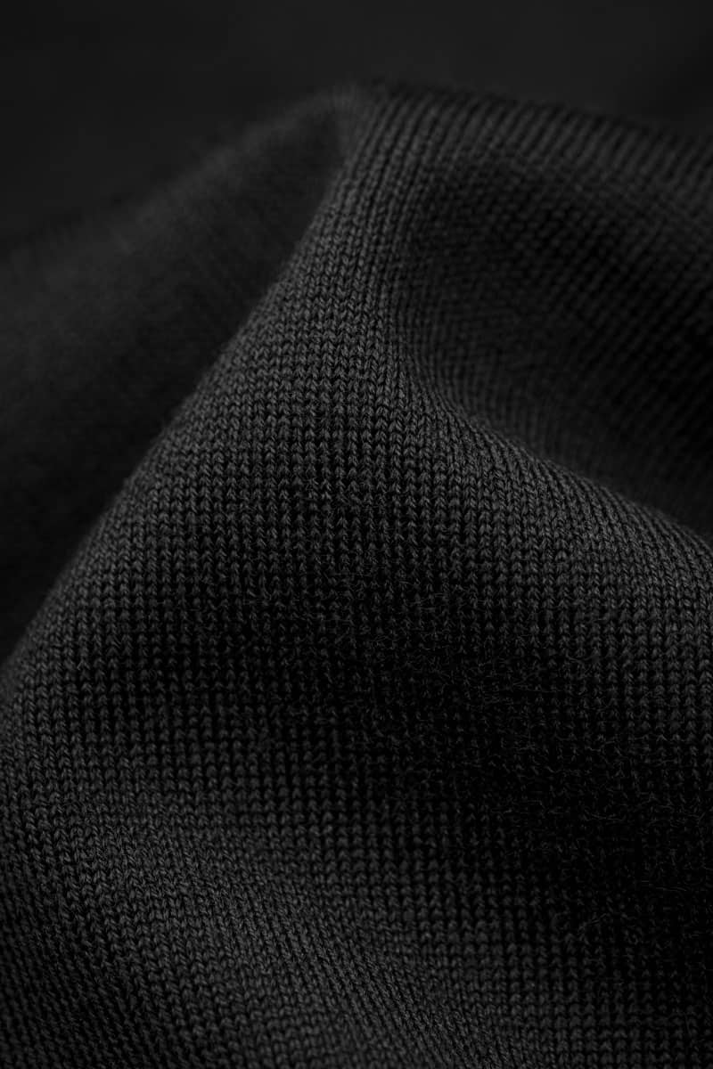 Blue Label Crew Short Sleeve Deep Black
