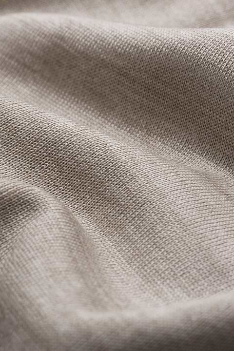 Blue Label Polo Buttons Long Sleeve Limestone Beige - Base Image