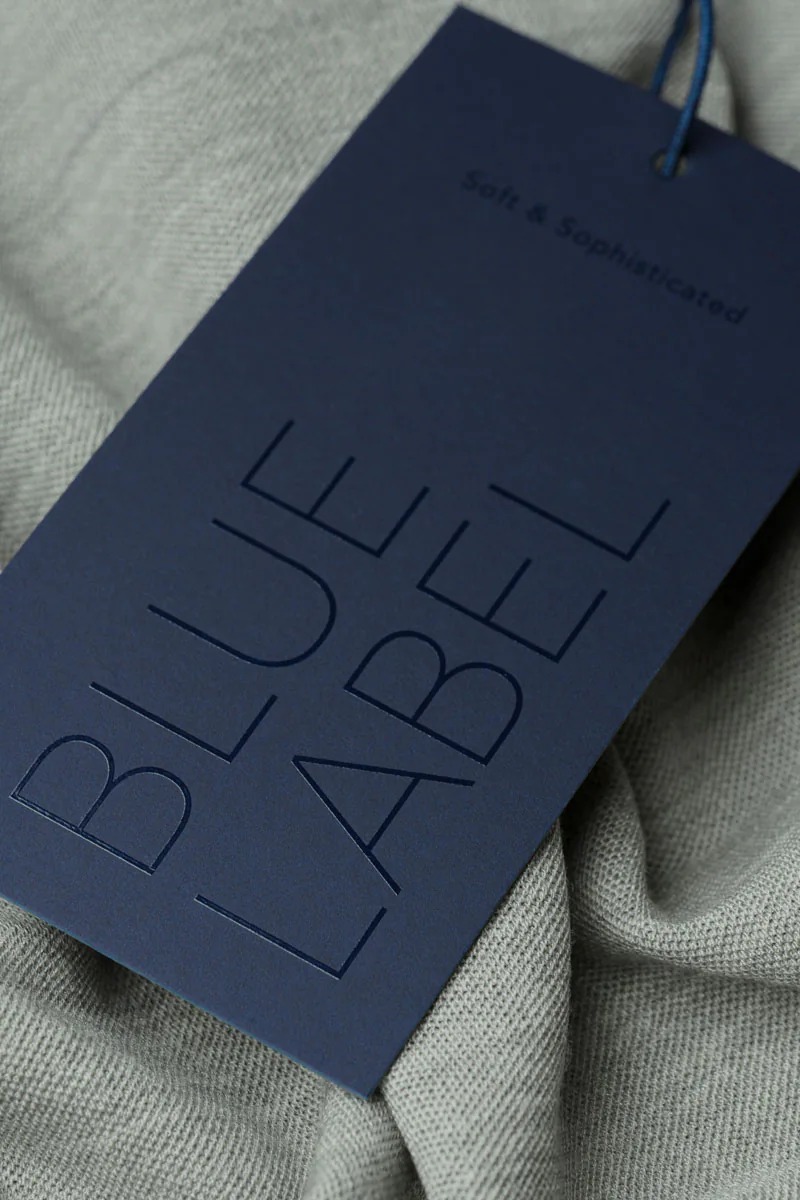 Blue Label Polo Pique Hazy Green