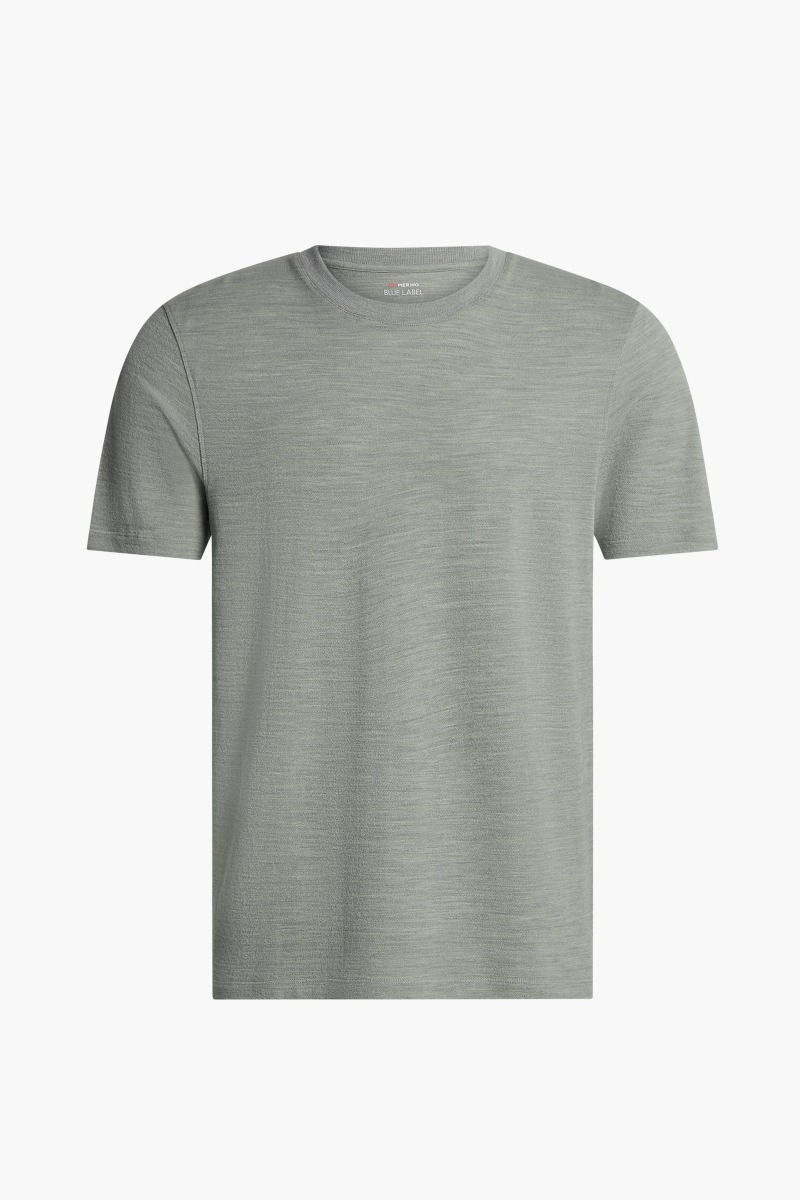 Blue Label T-shirt Pique Hazy Green