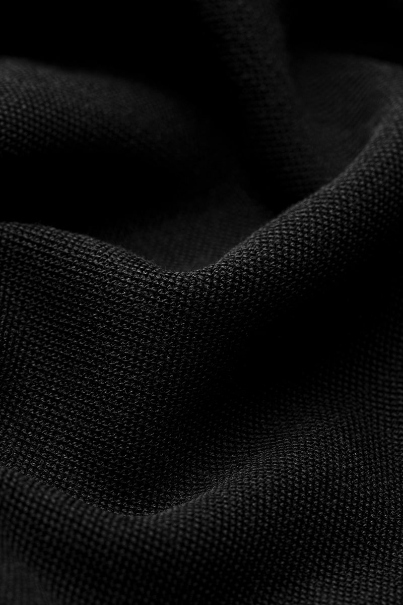 Blue Label T-shirt Pique Deep Black - Hover