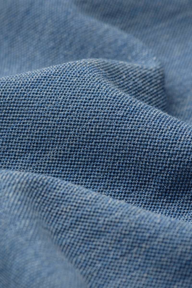 Blue Label T-shirt Pique Ice Blue - Hover