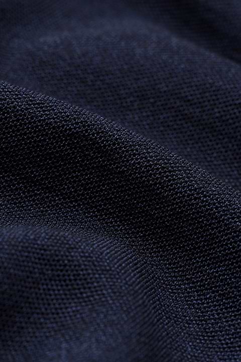 Blue Label T-shirt Pique Navy Blue - Base Image