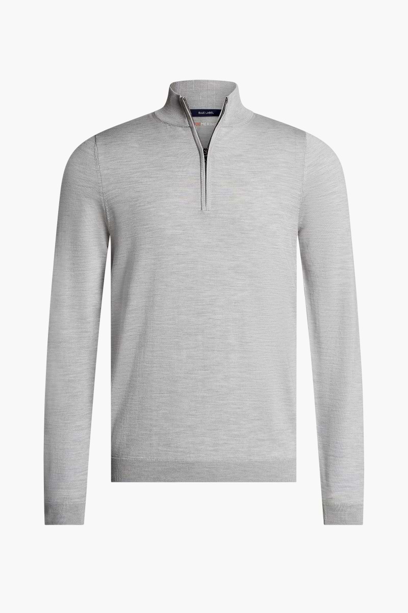 Blue Label Zip Limestone Grey
