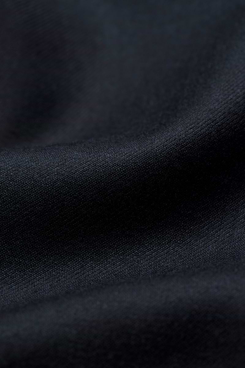 Brushed Woven Shirt Deep Navy