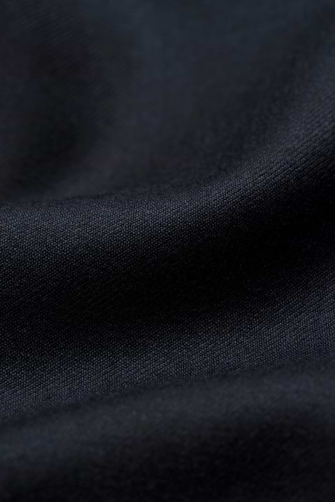 Brushed Woven Shirt Deep Navy - Base Image