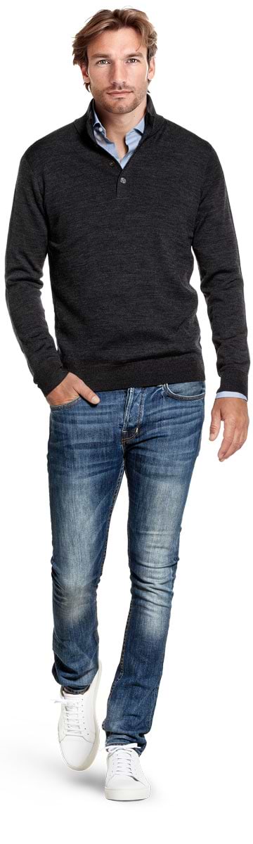 Joe Button 3D Antracite Grey