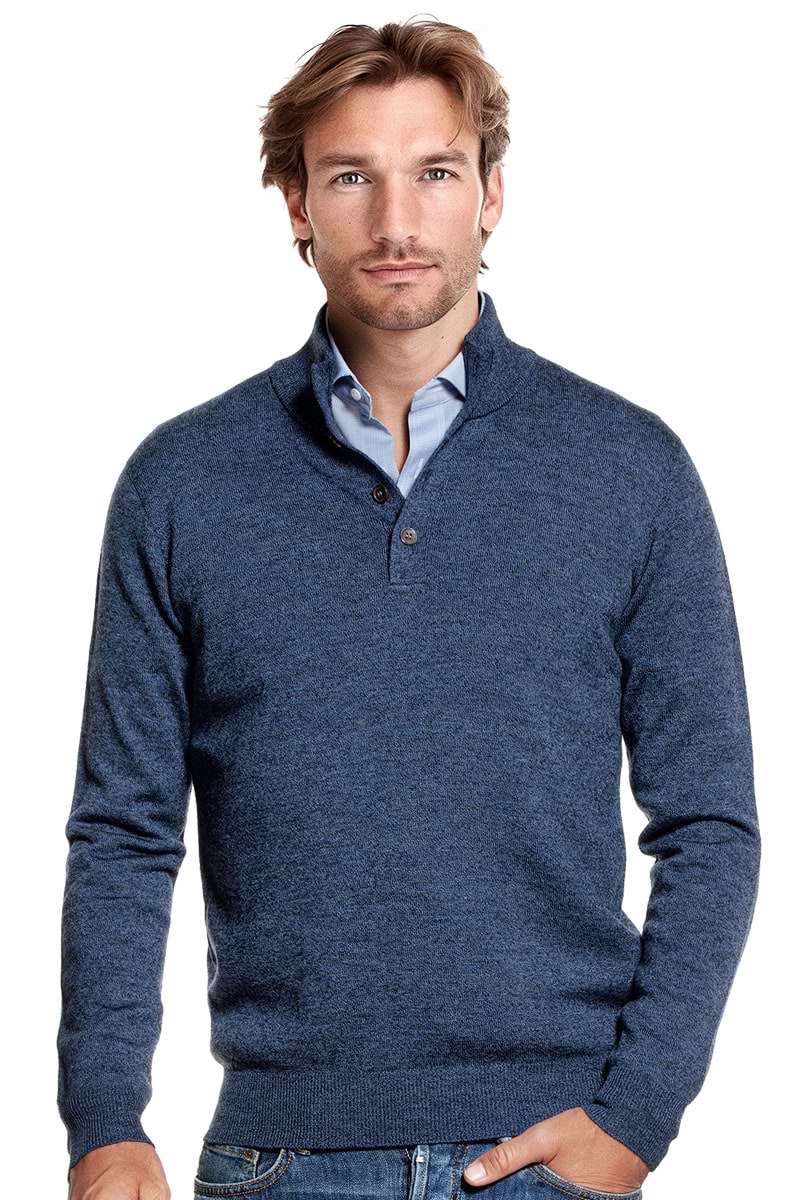 Joe Button 3D Coastal Blue