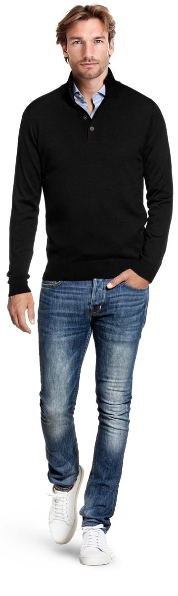 Joe Button 3D Deep Black