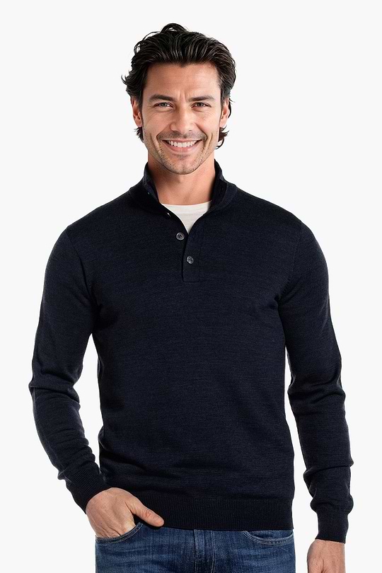 Button Easy Fit Deep Black - Base Image