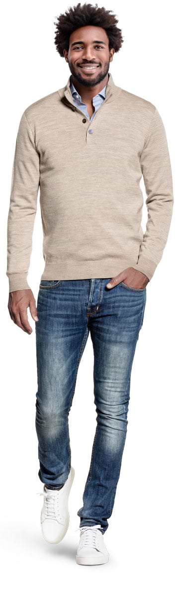 Joe Button 3D Desert Beige