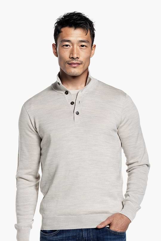 Button Easy Fit Dover Grey - Base Image