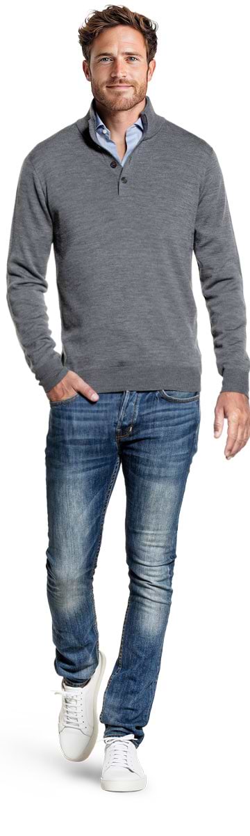 Joe Button 3D Harvard Grey 