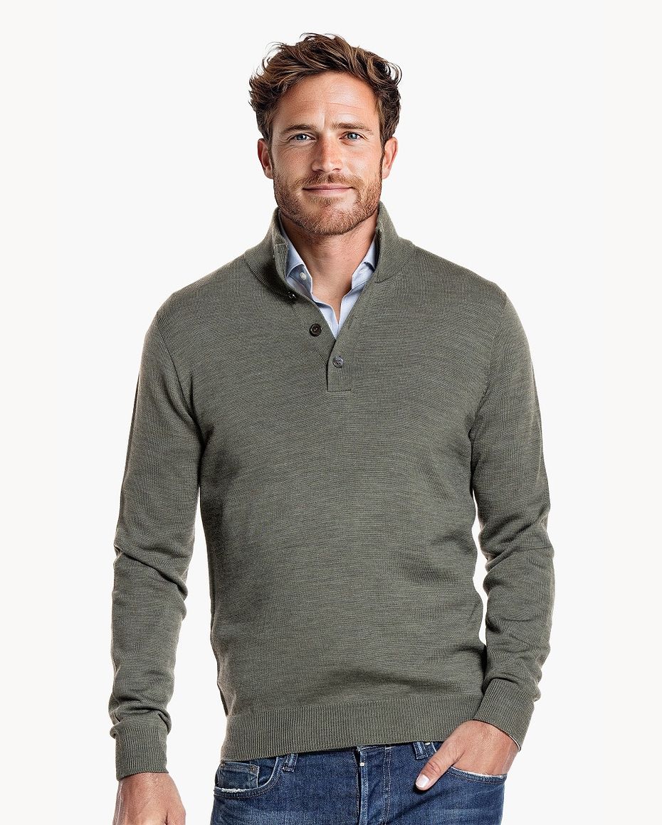 Button Easy Fit Million Dollar Green