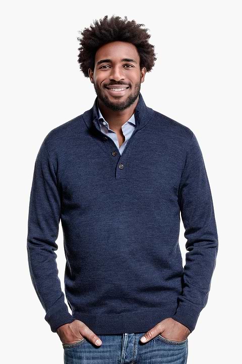 Joe Button 3D Summernight Navy - Base Image