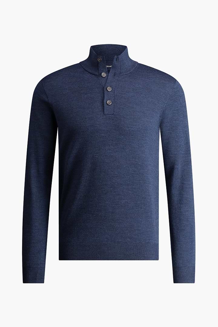 Button Easy Fit Summernight Navy - Base Image