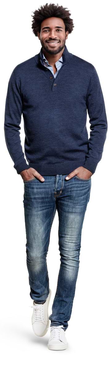Joe Button 3D Summernight Navy