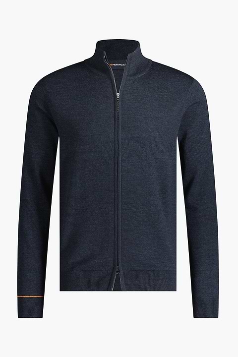 Joe Cardigan 2-Way Zip Blue Whale - Base Image