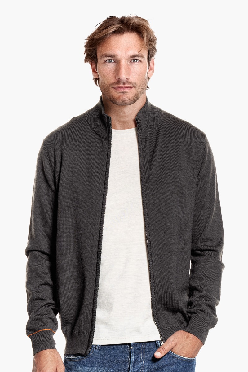 Joe Cardigan 2-Way Zip Bold Eagle