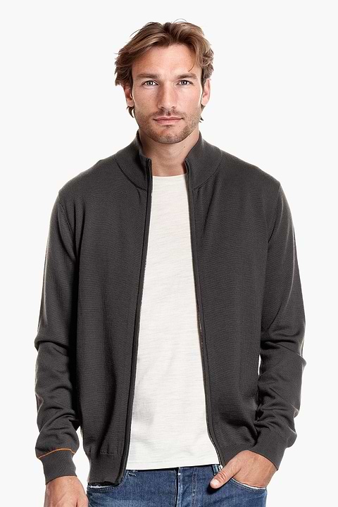 Joe Cardigan 2-Way Zip Bold Eagle - Base Image