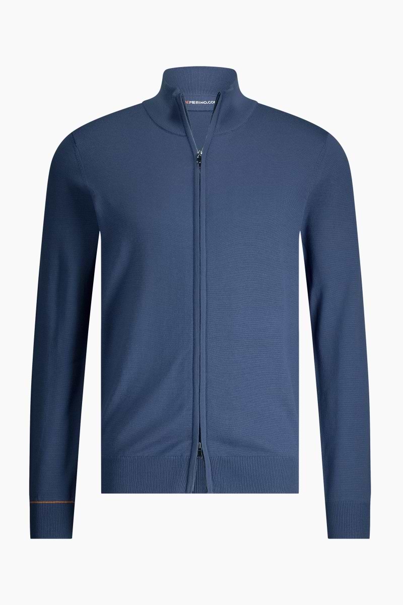 Joe Cardigan 2-Way Zip Noordzee