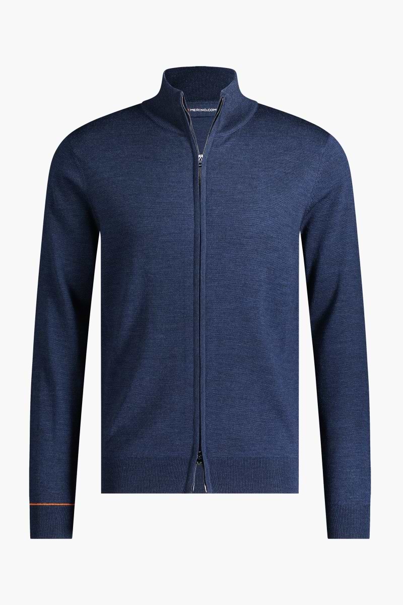 Joe Cardigan 2-Way Zip Summernight Navy